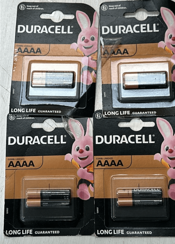 Duracell dur041660 Rechargeable Battery Rechargeable Batteries- 4PACK